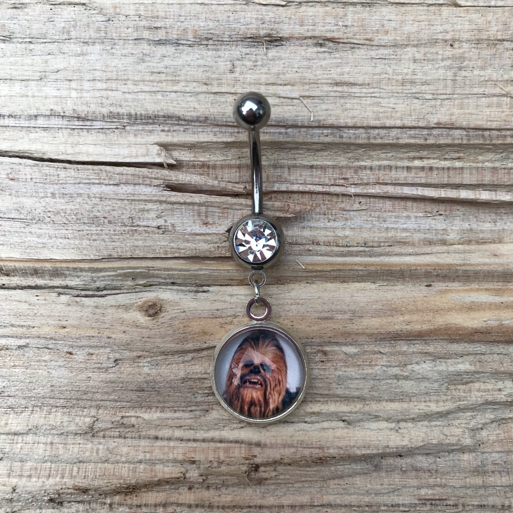Star Wars Chewbacca Belly Button Ring‎